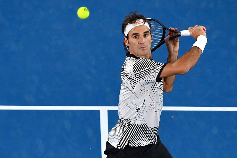 federer backahnd volley