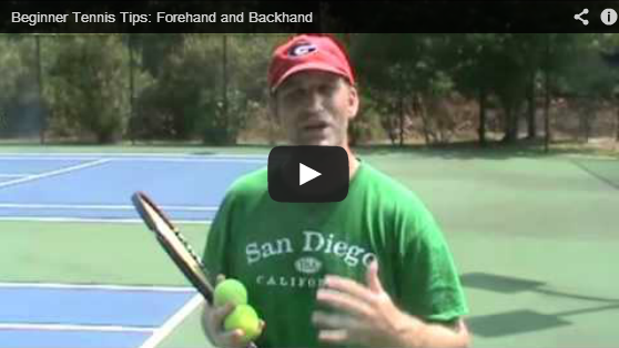 Beginner Tennis Tips: Forehand and Backhand