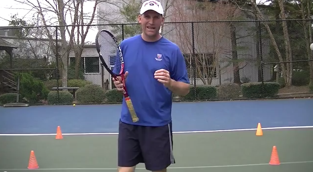 Tabata Tues Tennis: Serve Forehand Backhand and Volley Drills