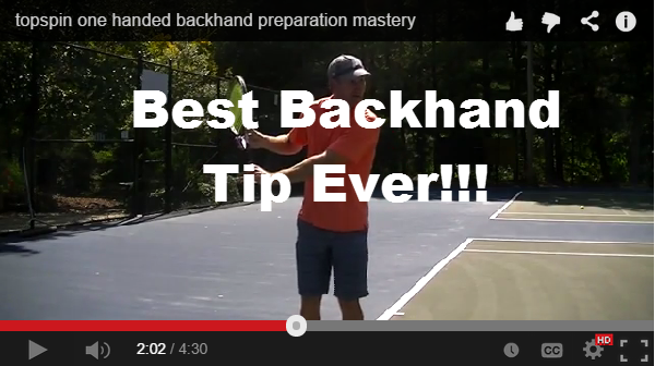 Best Backhand Tip Ever