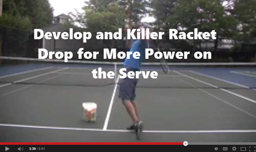 Serving Lesson: Best Drill in the World for a killer Racket Drop