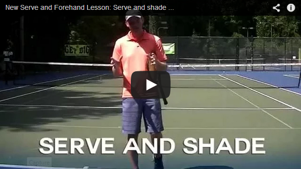 Serve and shade is the New Serve and Volley Play of the Pros