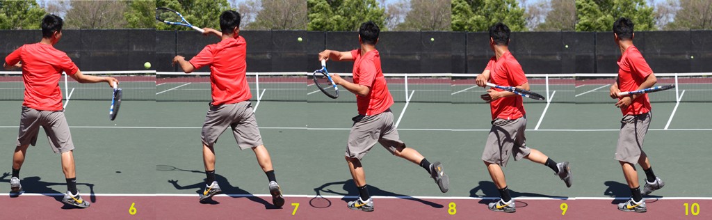 Forehand- technique