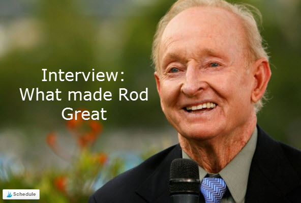 Aussie Week: My Interview with Rod Laver