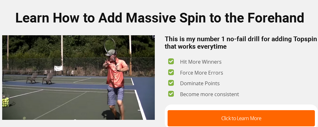how to add massive spin to the forehand