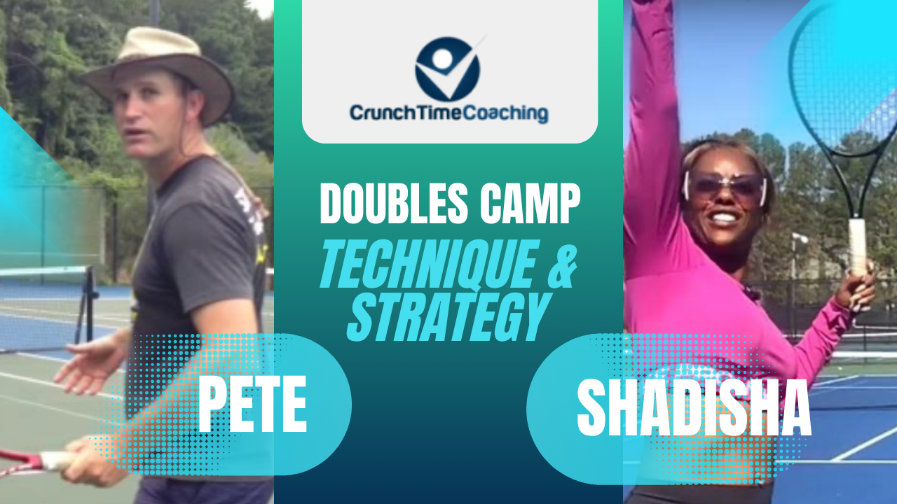 Pete & Shadisha Technique and strategy doubles camp