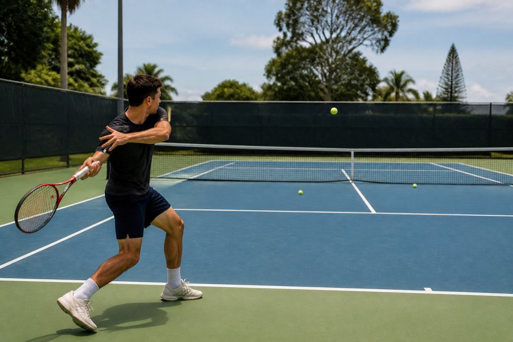 Fix Tennis Forehand Hitting Long: 7-Step Guide
