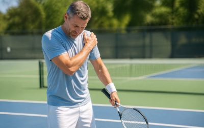 Prevent Tennis Shoulder Pain After Serving