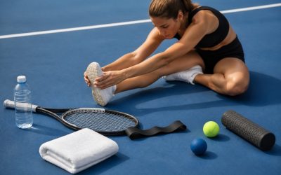 Best Tennis Warm Up Routine Before a Tournament Match