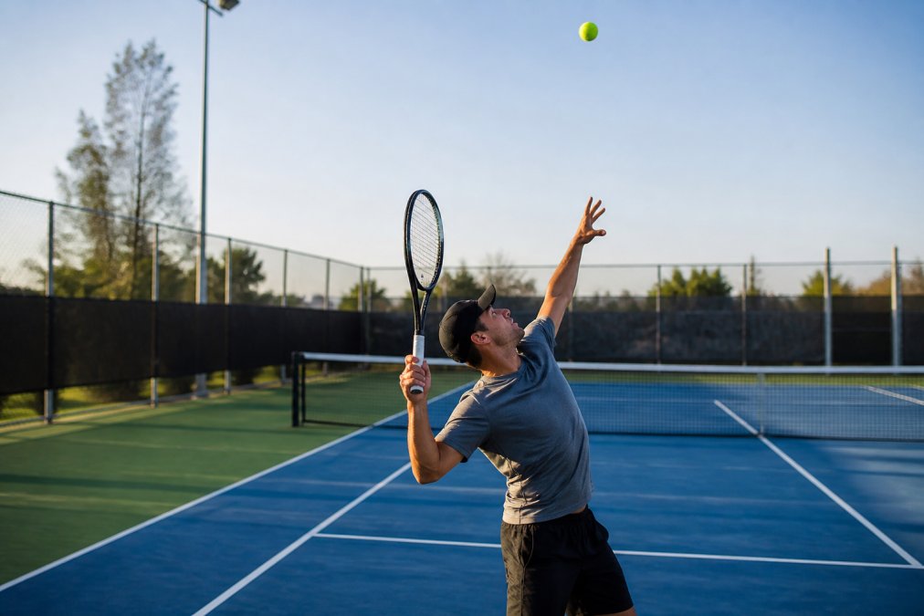 How to Get More Spin on Your Tennis Serve