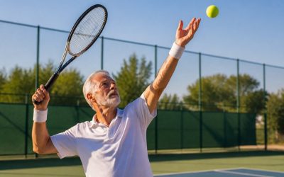 Improve Tennis Serve Power for Older Players
